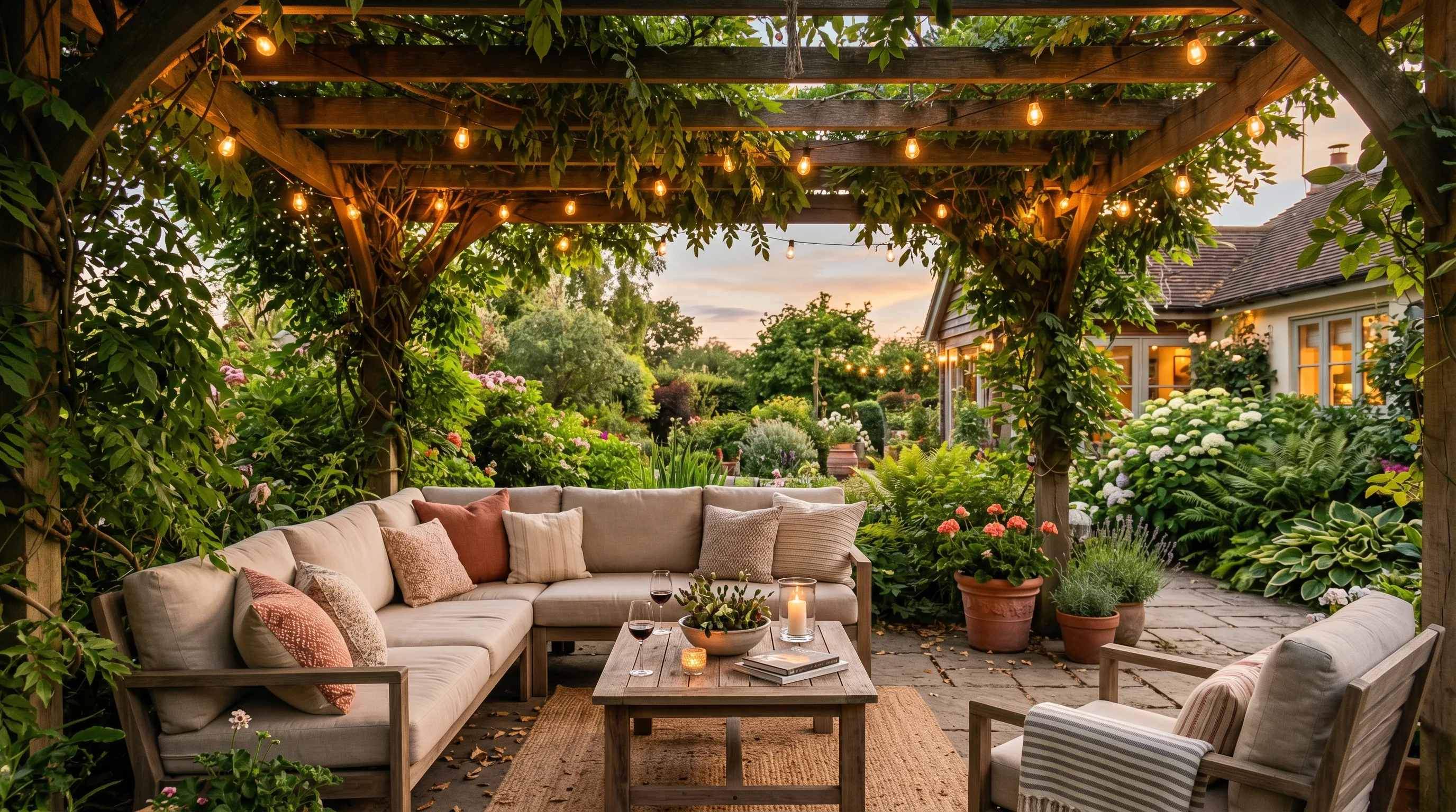 Open Patio Layout With Easy Flow